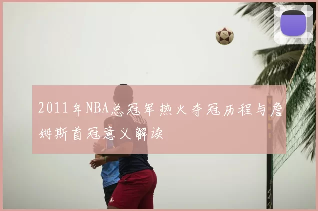 2011年NBA总冠军热火夺冠历程与詹姆斯首冠意义解读