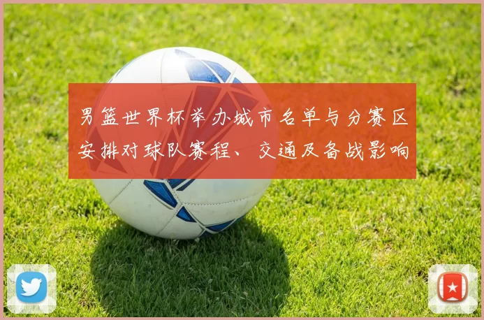 男篮世界杯举办城市名单与分赛区安排对球队赛程、交通及备战影响