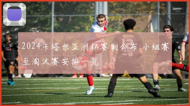 2024卡塔尔亚洲杯赛制公布 小组赛至淘汰赛安排一览