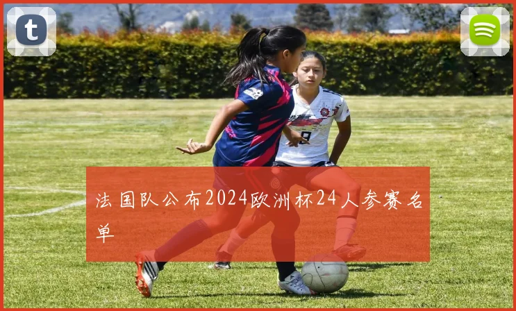法国队公布2024欧洲杯24人参赛名单